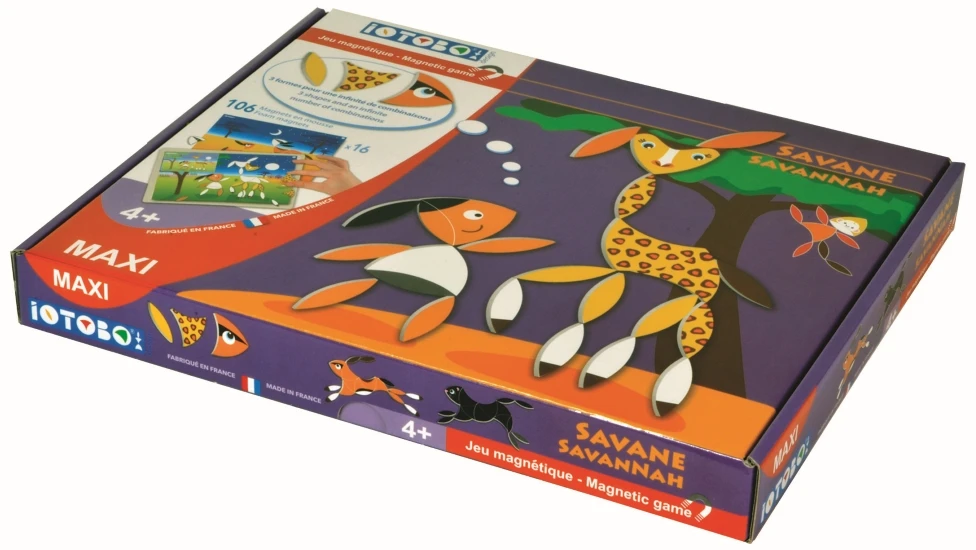 Magnetinis žaidimas, Savana Maxi, 4+