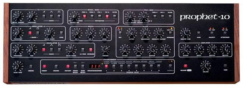 Sequential Prophet-10 Desktop – polifoninis analoginis sintezatorius