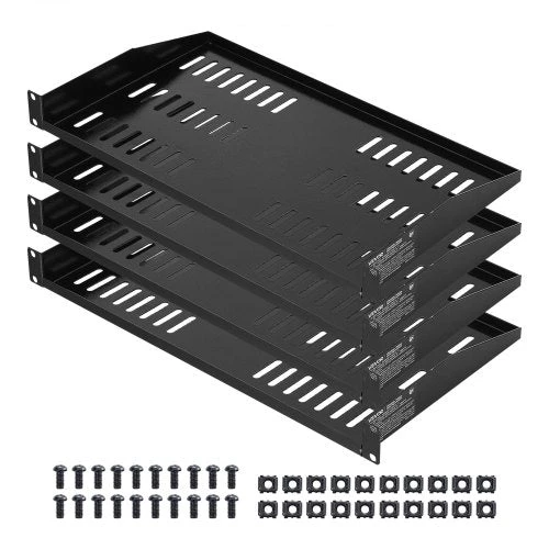 VEVOR 1U serverio spintos lentyna, 4 vnt.