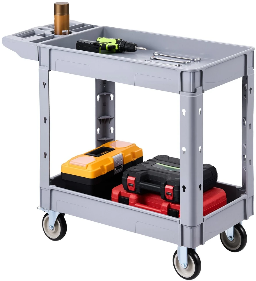 Serviso vežimėlis VEVOR JY-2Z-pilka, 250 kg keliamoji galia