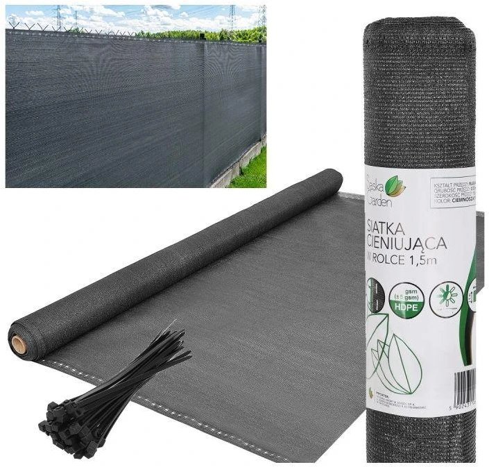 Saska Garden Pilka sušinimo tinklas 140 g/m2
