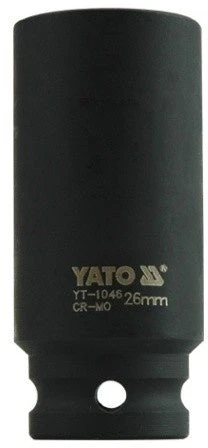 Yato ŠEŠIAKAMPĖ GILIOJI SMŪGINĖ GALVUTĖ | 12,5 MM (1/2") | 26 MM (YT-1046)