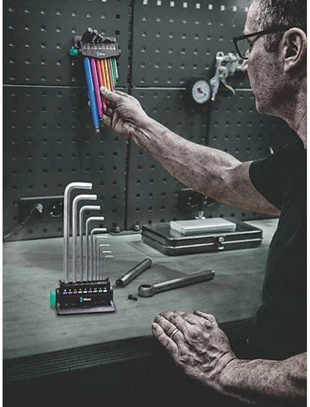 Wera Šešiakampių raktų komplektas 950/9 HEX-PLUS 8, 9CZR