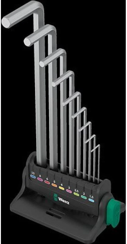 Wera Šešiakampių raktų komplektas 950/9 HEX-PLUS 8, 9CZR
