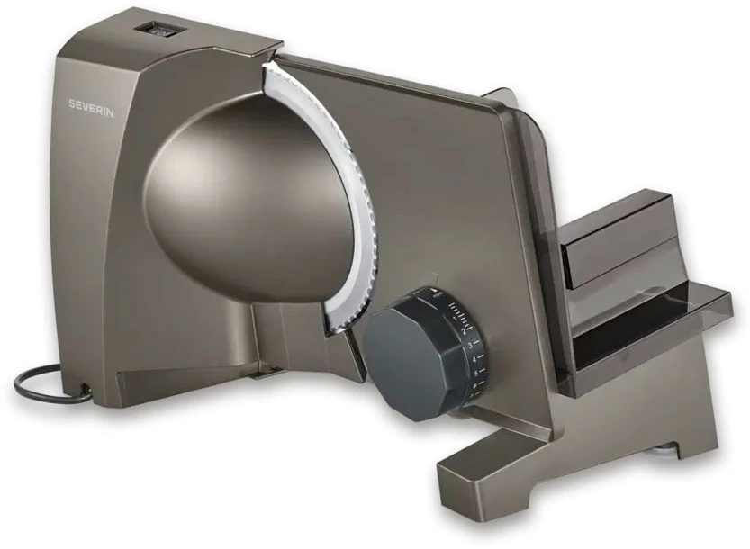 Severin AS 3918 Pjaustyklė elektrinė 2 noże dark inox-aliuminio
