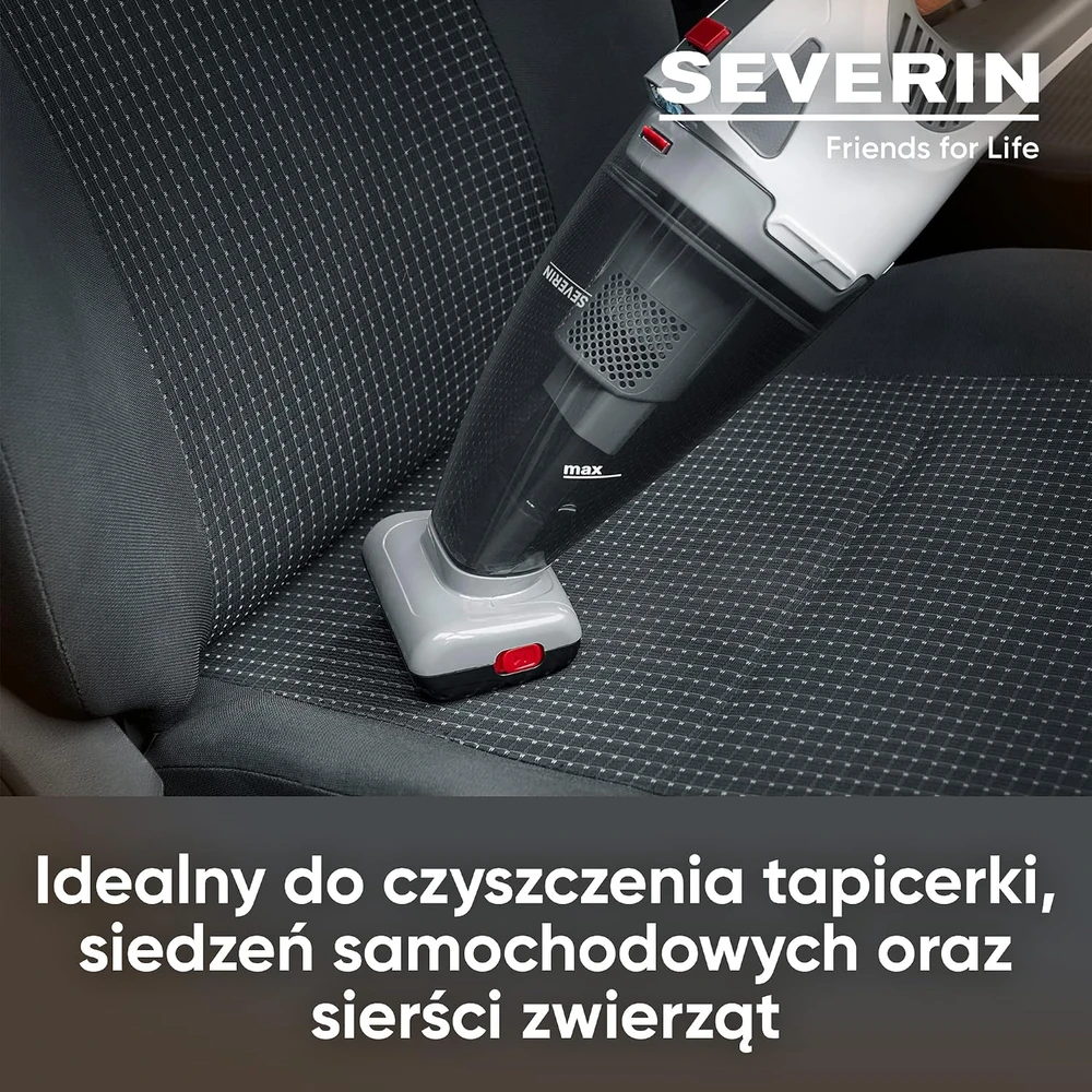 Dulkių siurblys Severin HV 7146 balta ir-pilka