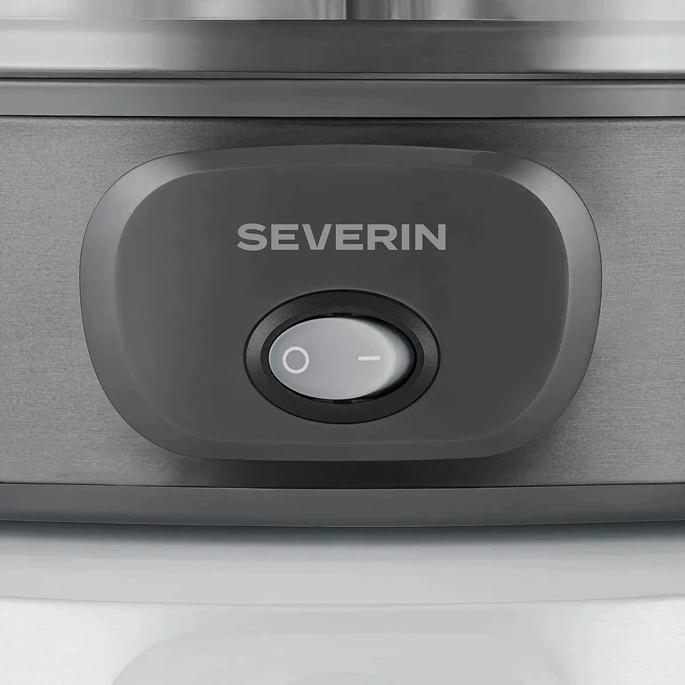 Severin JG 3510 Jogurto gaminimo prietaisas tamsus inox-juodas