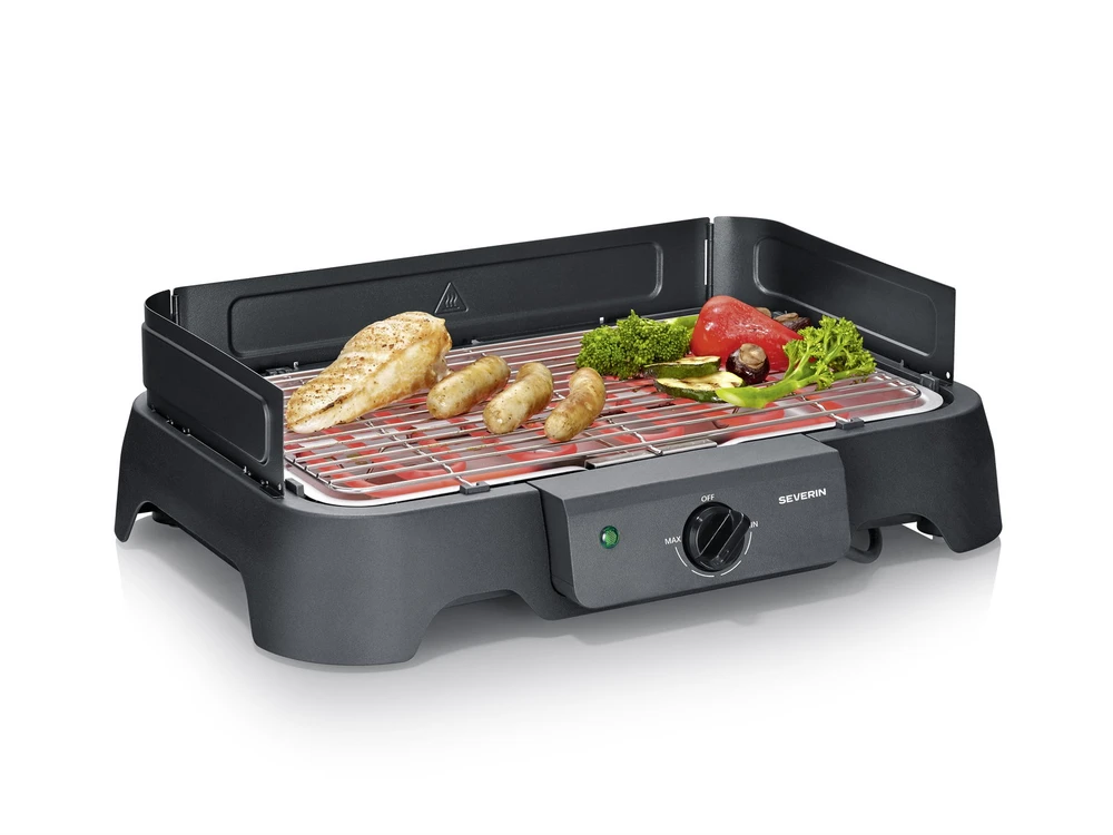 Severin PG 8593 Grilis eBBQ juoda