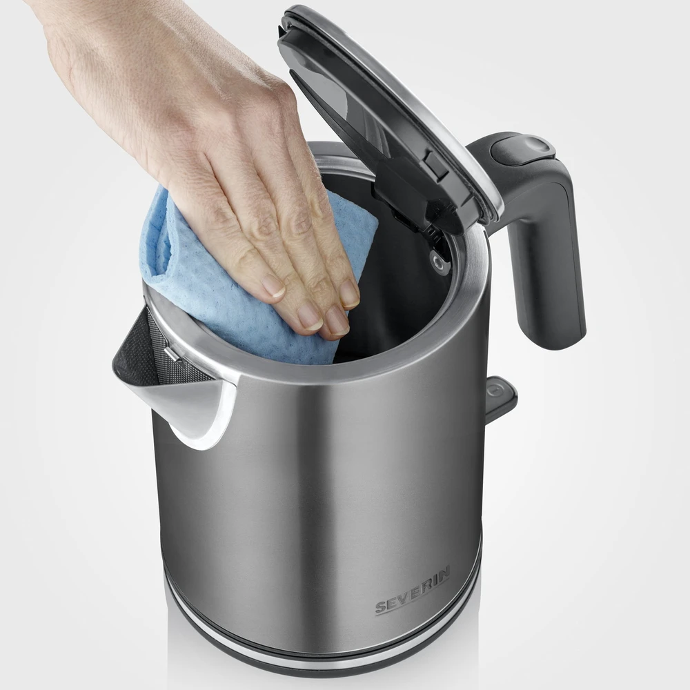 Severin WK 9342 Virdulys belaidis ciemny inox-nerūdijantis plienas