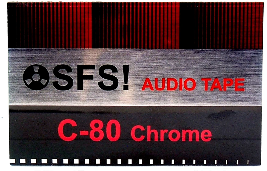 SFS! C-80 Chrome garso kasetė 80 min
