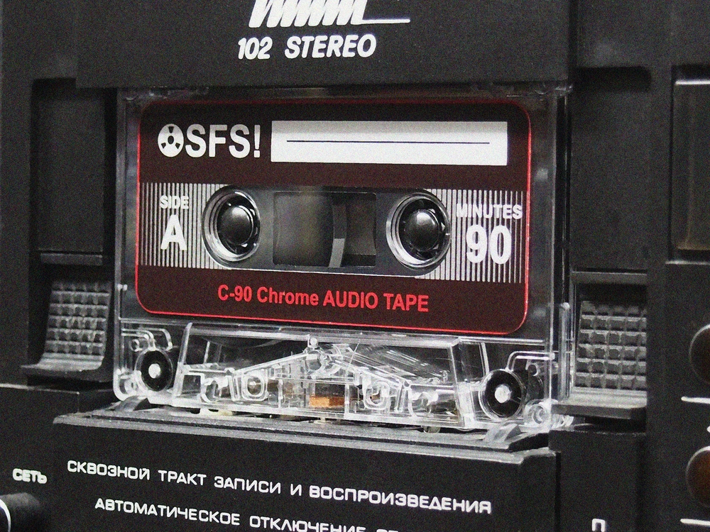 SFS! C-90 Chrome garso kasetė 90 min