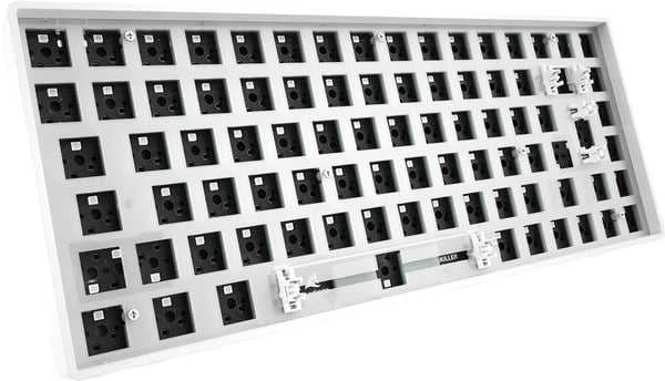 Sharkoon SKILLER SGK50 S3 Barebone, Gaming-klaviatūra - baltas