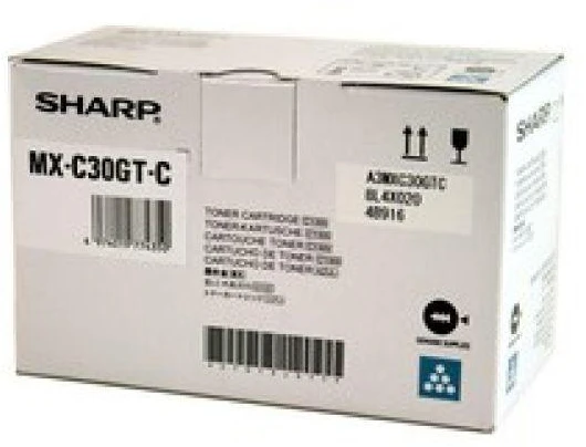 Sharp MX-C30GTC (MXC30GTC) Lazerinė kasetė, Žydra