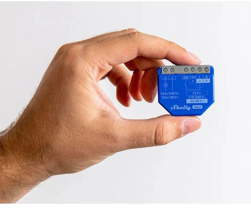 2 „Shelly 1 Gen4 Zigbee“ / „Matter“ valdiklių rinkinys