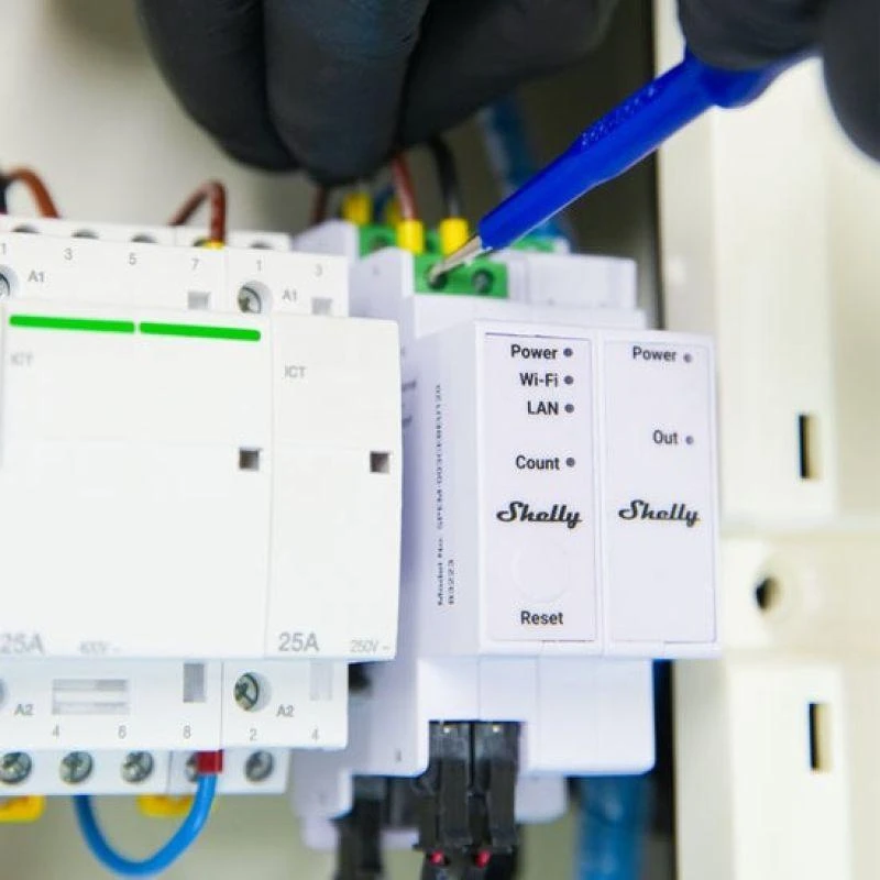 Shelly PRO 3EM-3CT63 elektros sąnaudų skaitiklis