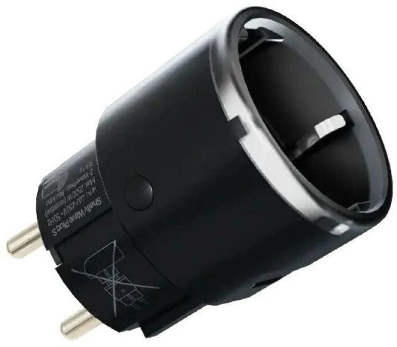 Shelly „Wave Plug S“ – išmanusis Z-Wave 800 lizdas Juodas
