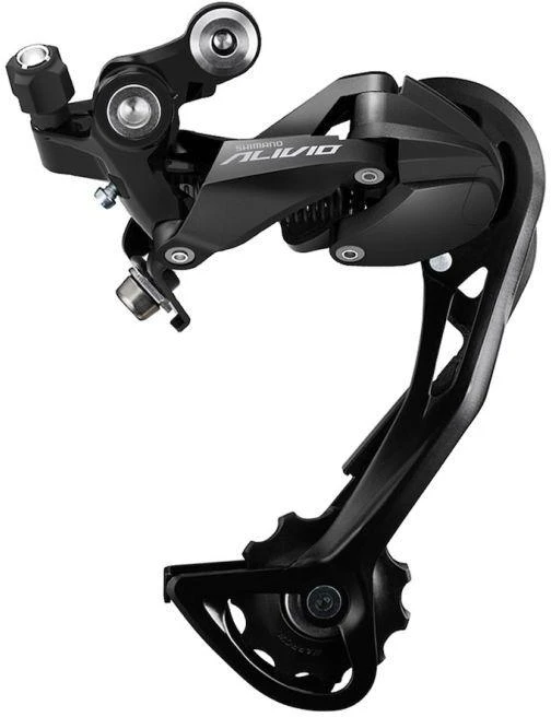 Galinė pavarų perjungė 9 greičių, juoda, Shimano