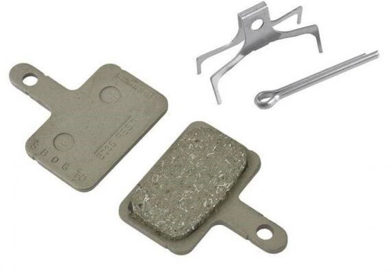 Stabdžių kaladėlės Shimano Resin B05S Incl Spring/Split 1vnt