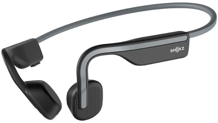 Shokz OpenMove USB-C belaidės kaulinės ausinės pilkos