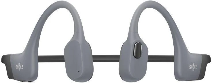 Shokz OpenSwim Pro plaukimo ausinės su kaulų laidumo technologija, USB-C, pilkos spalvos