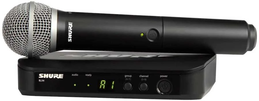 Shure BLX24E/PG58-H8E - Belaidė vokalinė sistema su PG58 mikrofonu