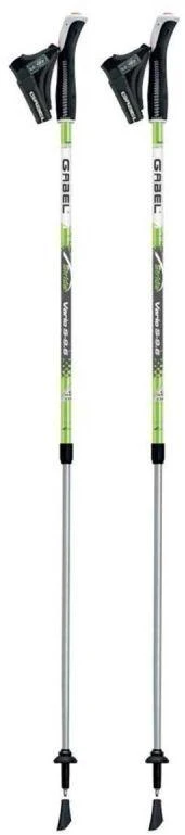 Gabel Vario S-9.6 Šiaurietiško ėjimo lazdos 77-130cm, žalia