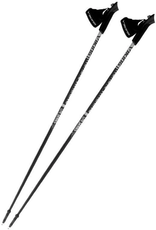 Šiaurietiško ėjimo lazdos Viking Lite Pro, 115cm, juodos-pilkos-baltos