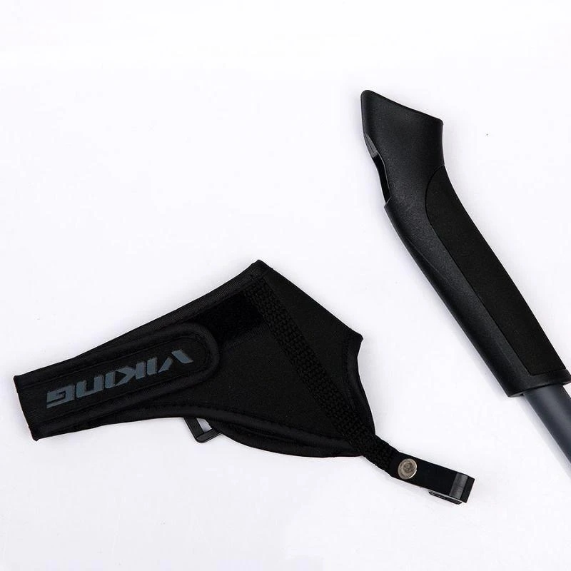 Šiaurietiško ėjimo lazdos Viking Lite Pro, 115cm, juodos-pilkos-baltos