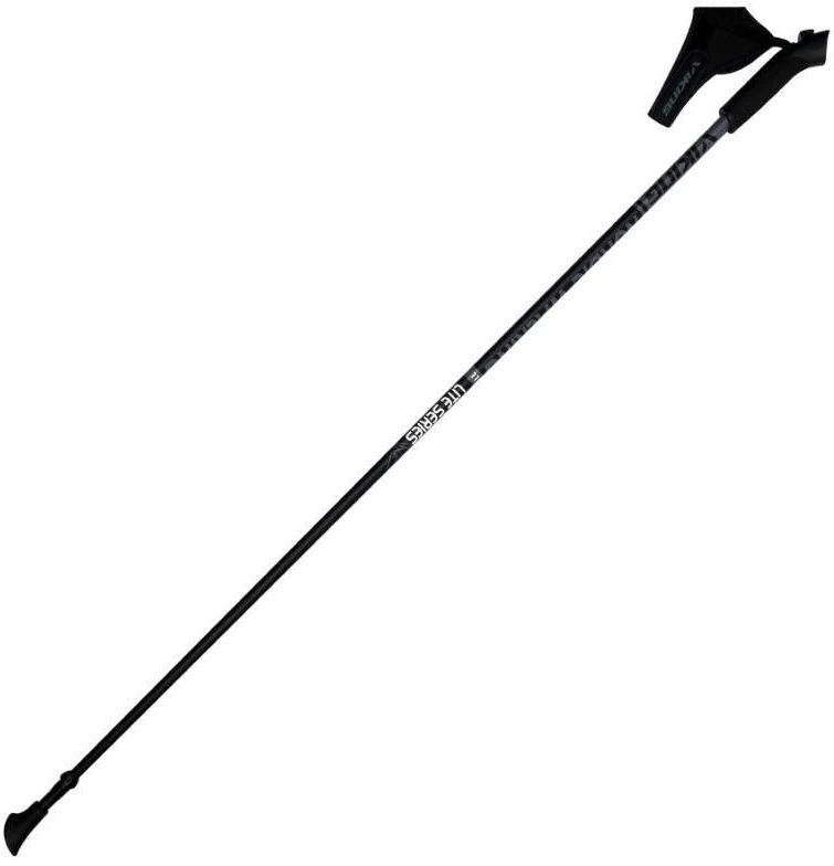 Šiaurietiško ėjimo lazdos Viking Lite Pro, 115cm, juodos-pilkos-baltos