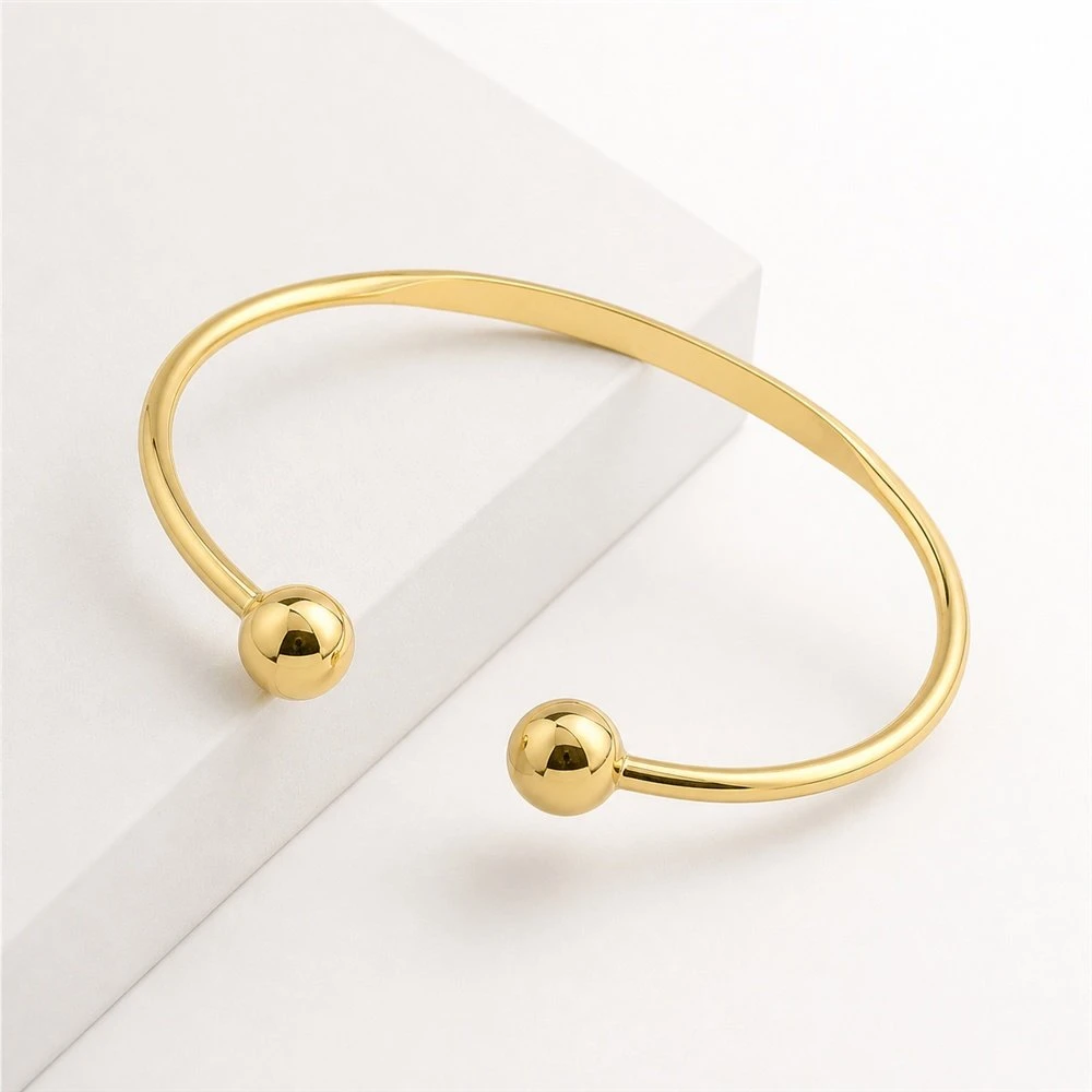 Sidabrinė apyrankė Beads Gold