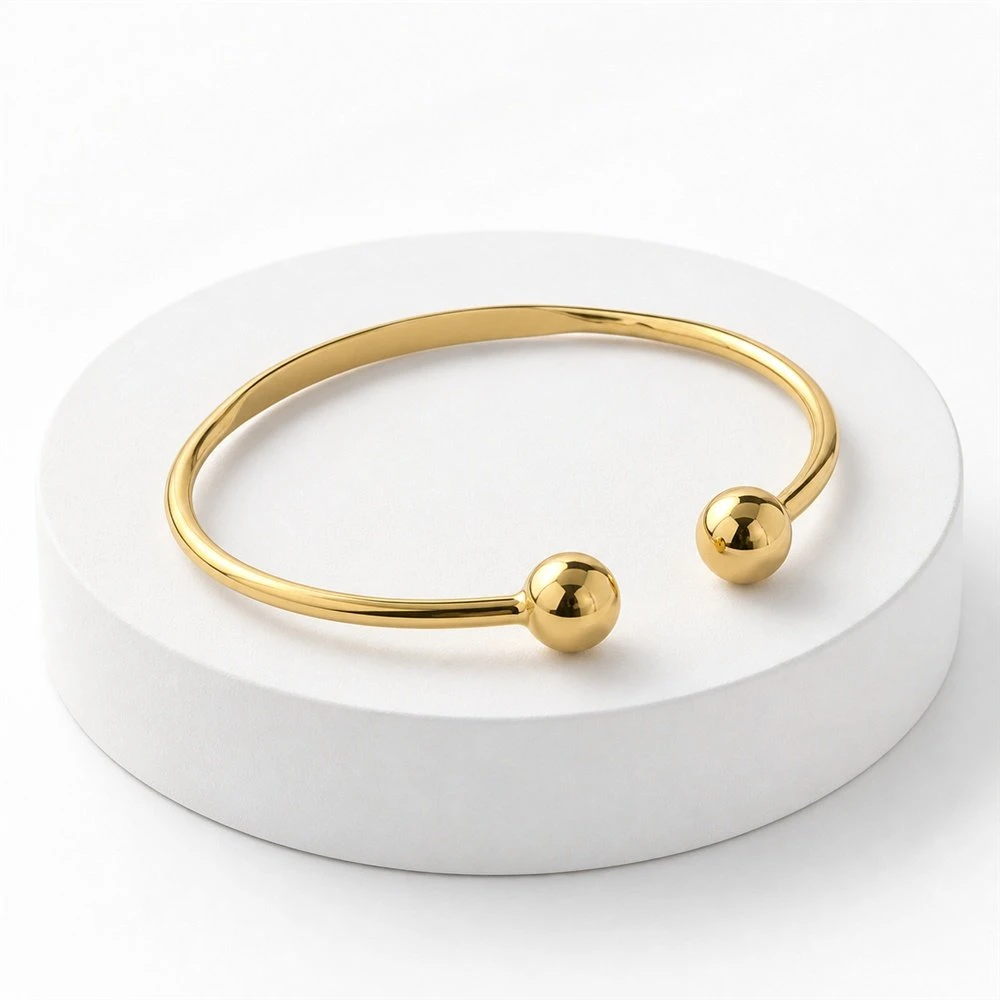 Sidabrinė apyrankė Beads Gold