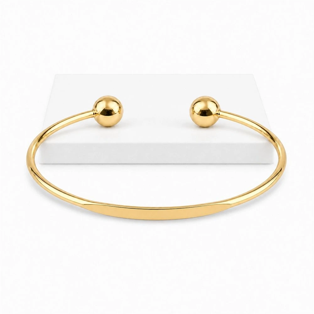 Sidabrinė apyrankė Beads Gold
