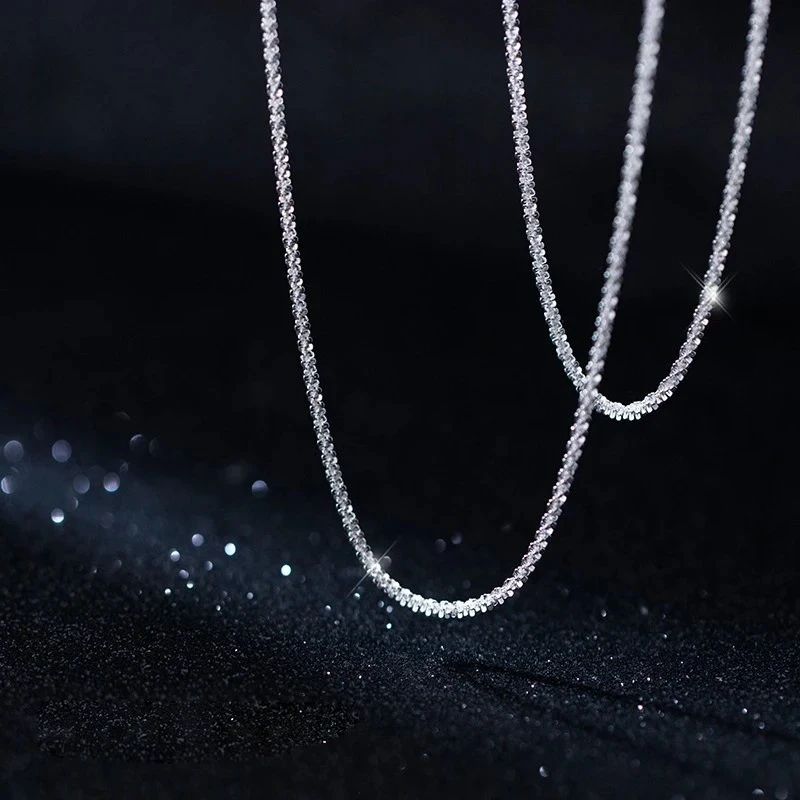 Sidabrinė kaklo grandinėlė Starry