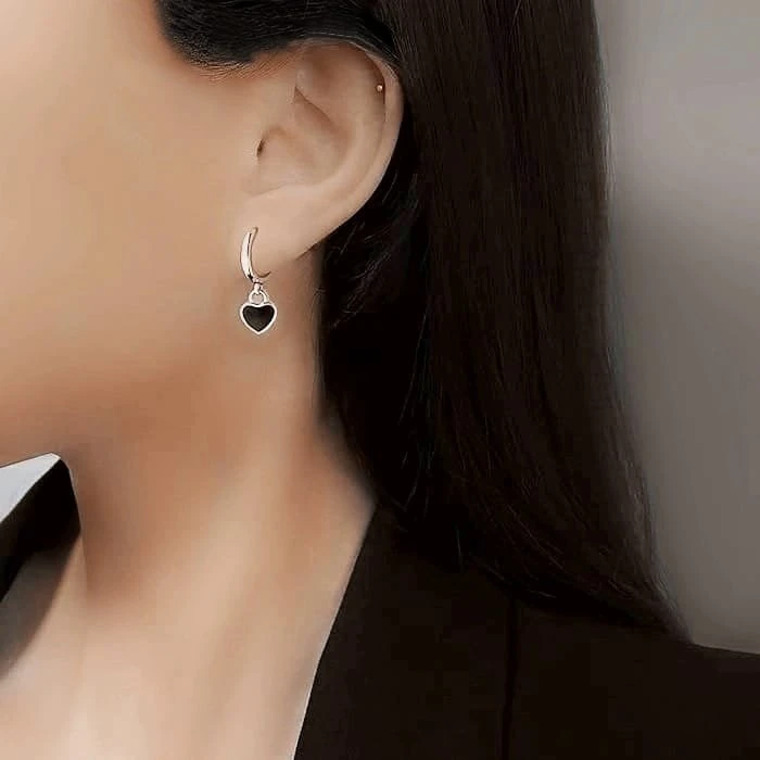 Sidabriniai auskarai Charm