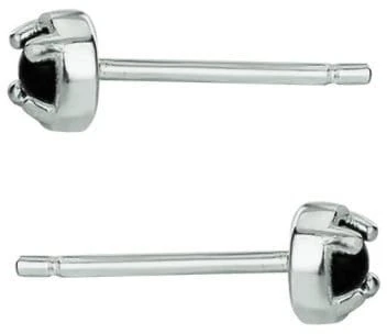 Sidabriniai auskarai Nail