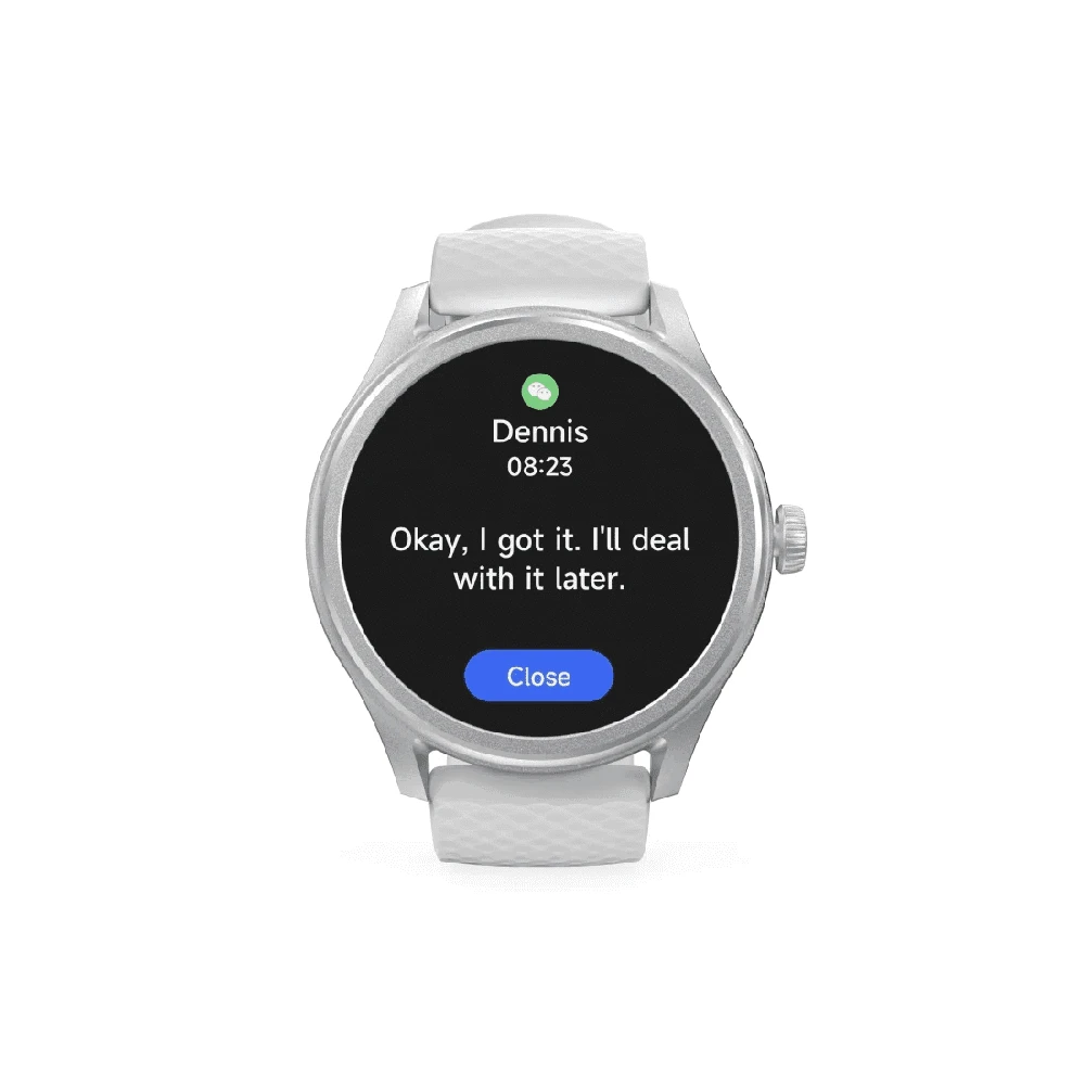 Išmanusis laikrodis Hama Fit Watch 5010 sidabrinė