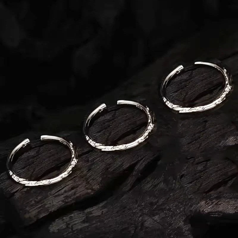 Sidabrinis žiedas Lunar