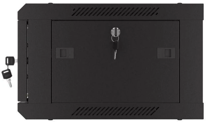 Lanberg pakabinama spintelė 19" 4U 600X450 juoda perforuotos durys
