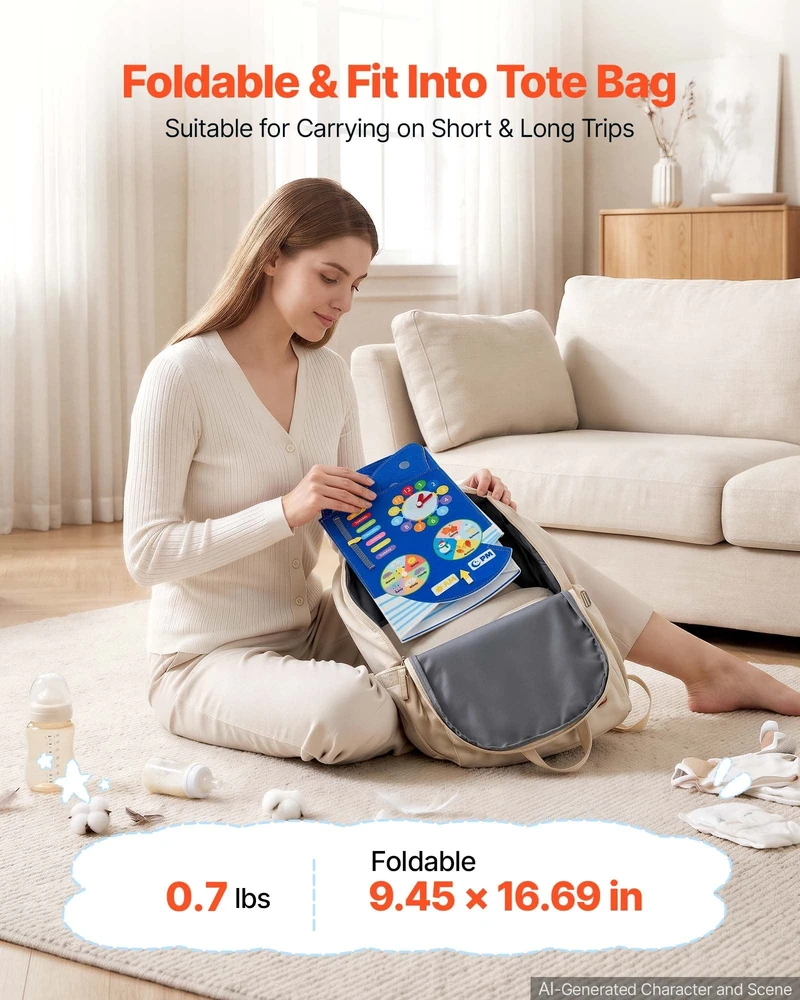 Sieninė veltinio lavinamoji lenta VEVOR BY0093, 12-in-1 banginio formos