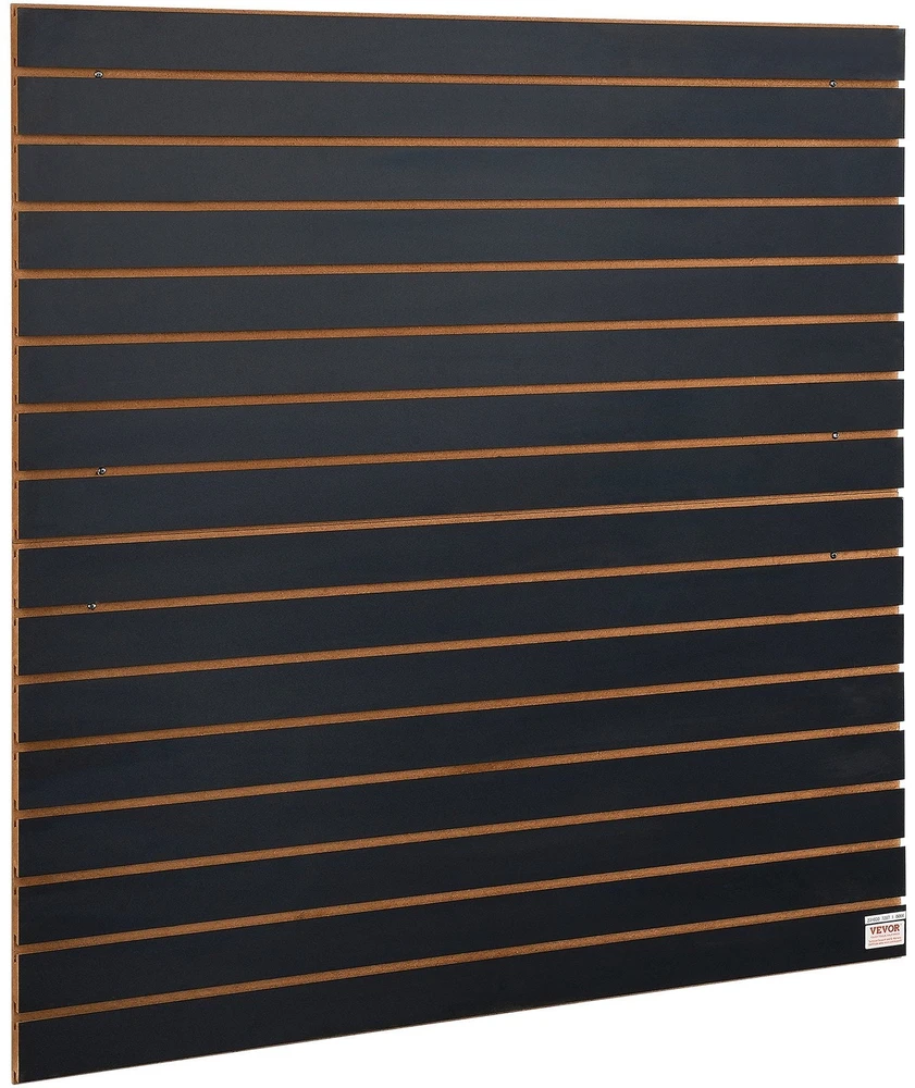 VEVOR juodos lentjuostės panelės garažui 122 x 61 cm
