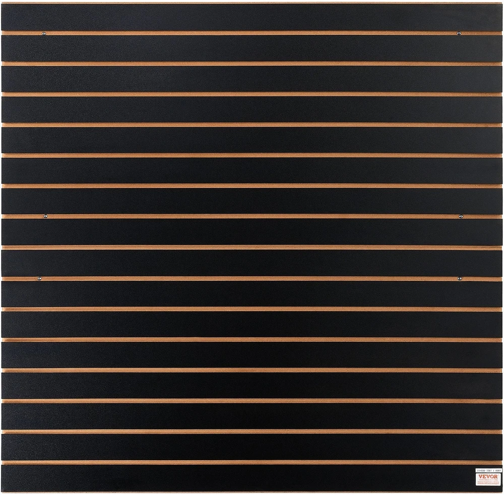 VEVOR juodos lentjuostės panelės garažui 122 x 61 cm