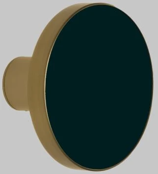 Sieninio šviestuvo CHAMALEON diskas, juodas, 14,5cm, K0003040N