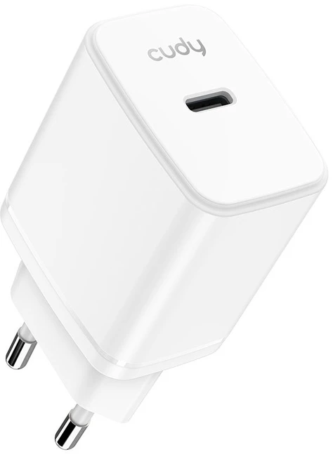 Sieninis įkroviklis CUDY CH25_EU (1x USB-C; 25W)