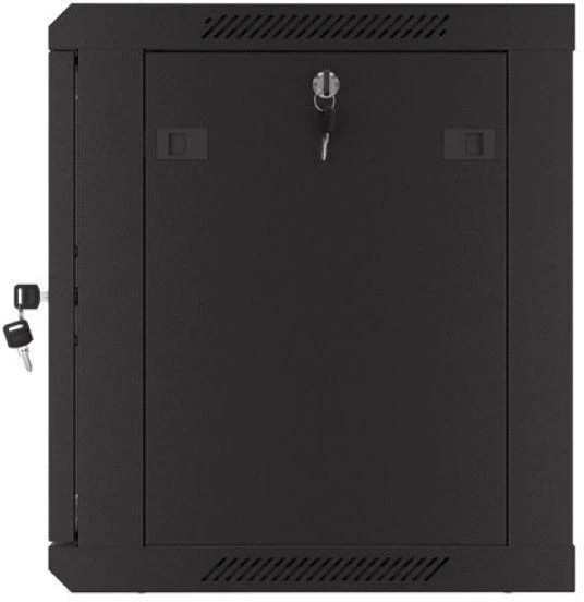 Lanberg pakabinama spintelė 19" 9U 600X450 juoda perforuotos durys