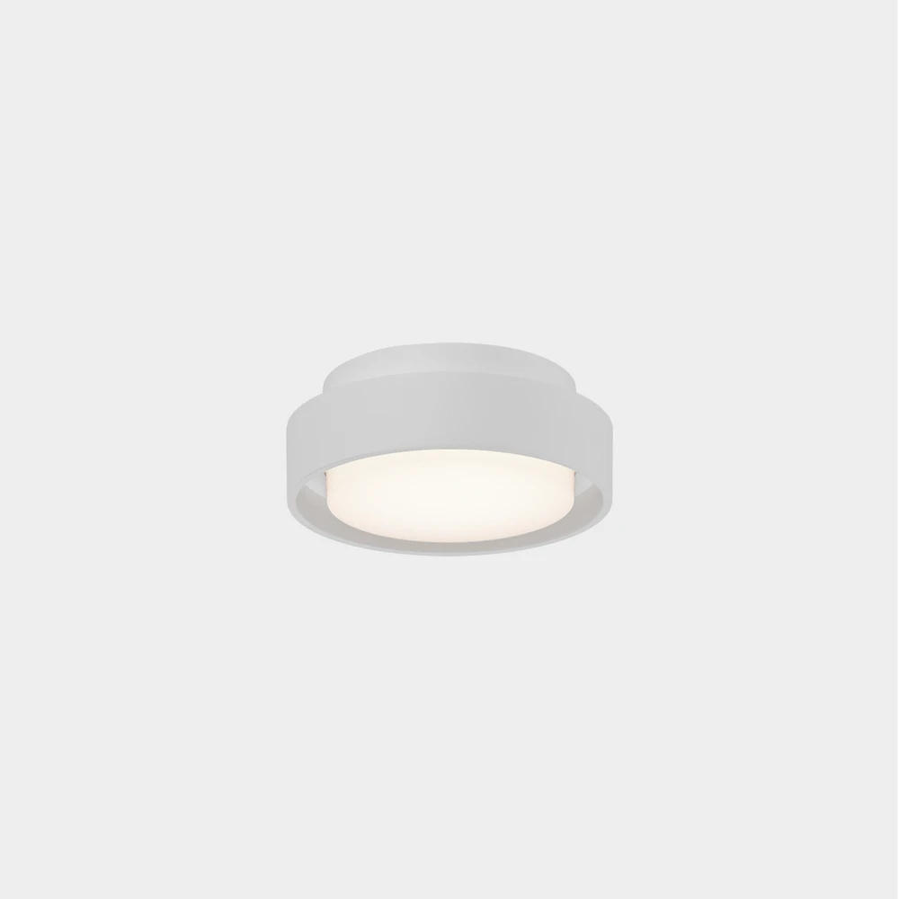 Lubinis šviestuvas 10W LED lubinis fasado šviestuvas KUMA, baltas, 2700/3000K, IP65, P2082071B
