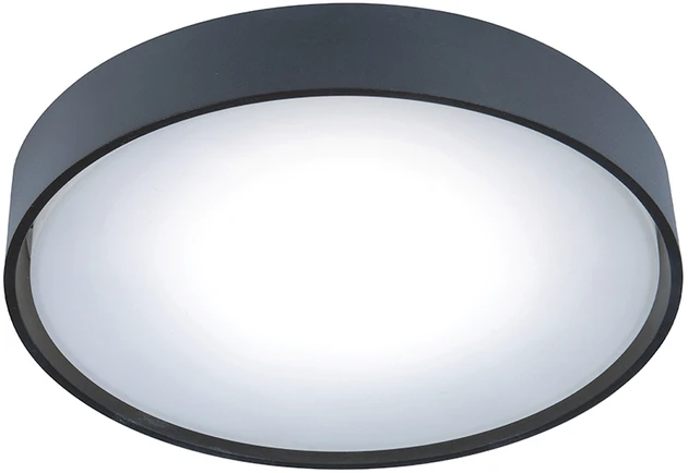 Sieninis šviestuvas 10W LED plafonas IBIZA, tamsiai pilkas, 3000K, IP65, 4298800