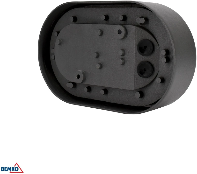 Sieninis šviestuvas Bemko 10W LED sieninis fasado šviestuvas VALIT, grafito sp., 3000K, IP65, 120°