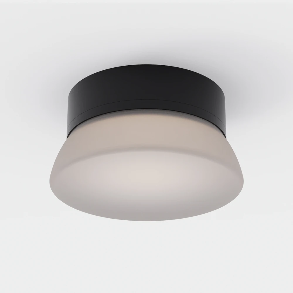 10W LED sieninis fasado šviestuvas TRAP, juodos/baltos sp., 2700K, IP65, A4041090N