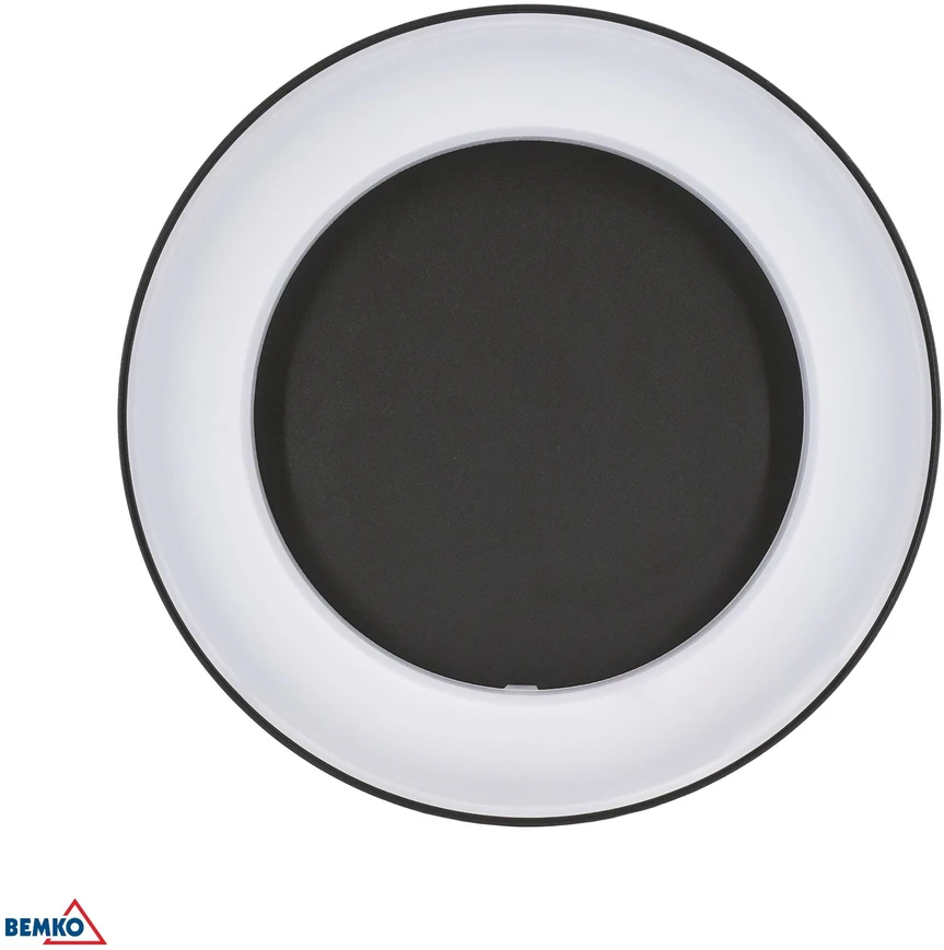 Sieninis šviestuvas Bemko 10W LED sieninis fasado šviestuvas VALIT, grafito sp., 4000K, IP65, 120°