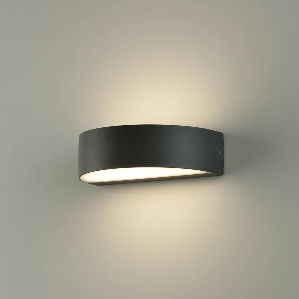 10W LED sieninis fasado šviestuvas AYSEL, antracito sp., 3000K, dimeriuojamas, IP65, A2069000GRDP